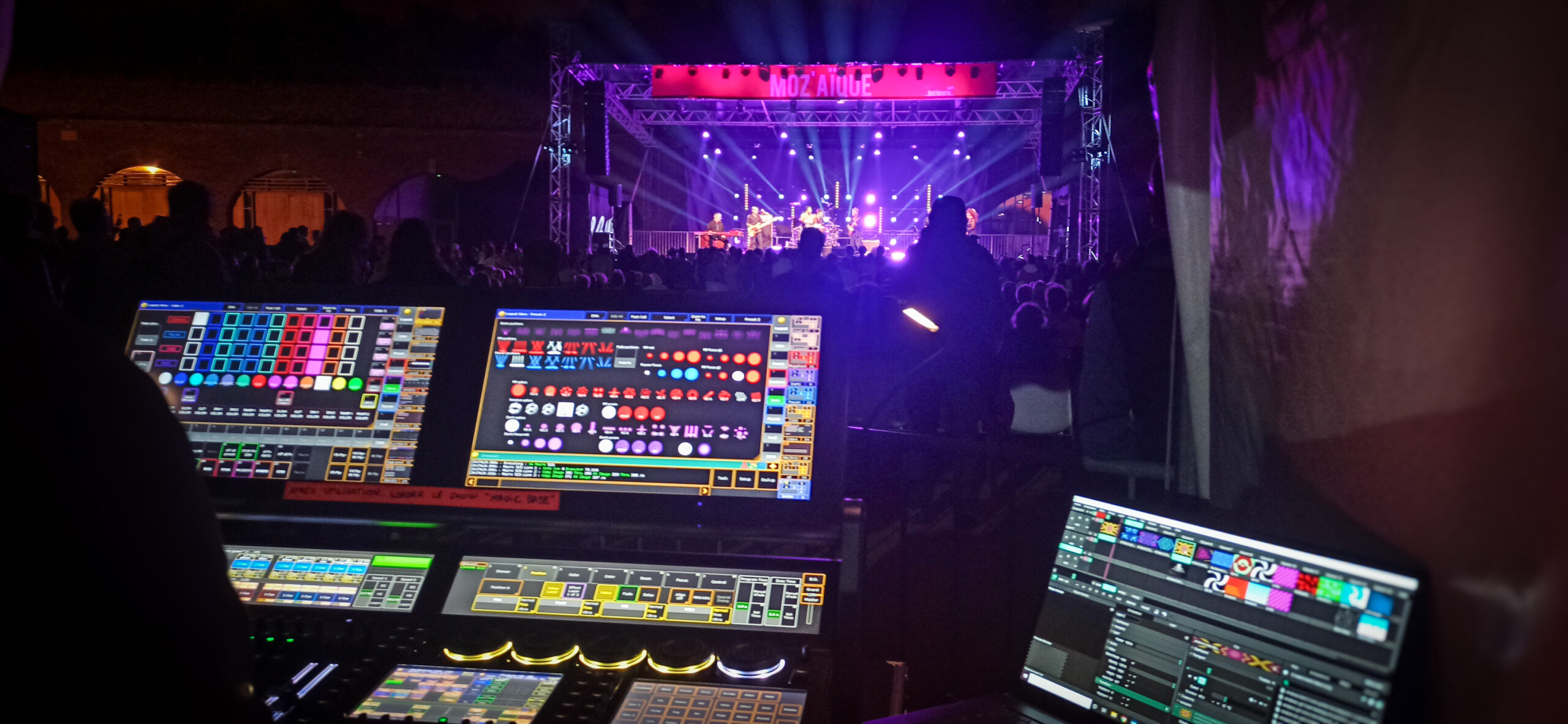 Gestion du son et des lumières